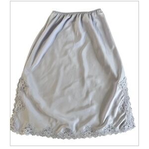 Vintage Barbizon Half Slip‎ Purple Flower Lace Sz Small Y2K Women's
